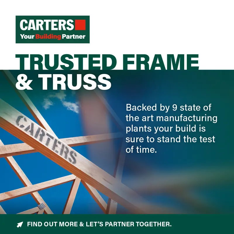 CARTERS - Frame and Truss Sep 2025